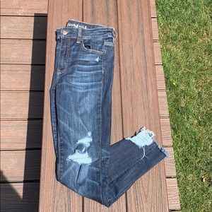 American Eagle Next Level Stretch Distressed Jeans
